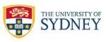 The University of Sydney  Economics logo